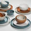 Sango Rollo 16-Piece Artist's Blend Casual Stoneware Dinnerware Set - Service For 4-83593686