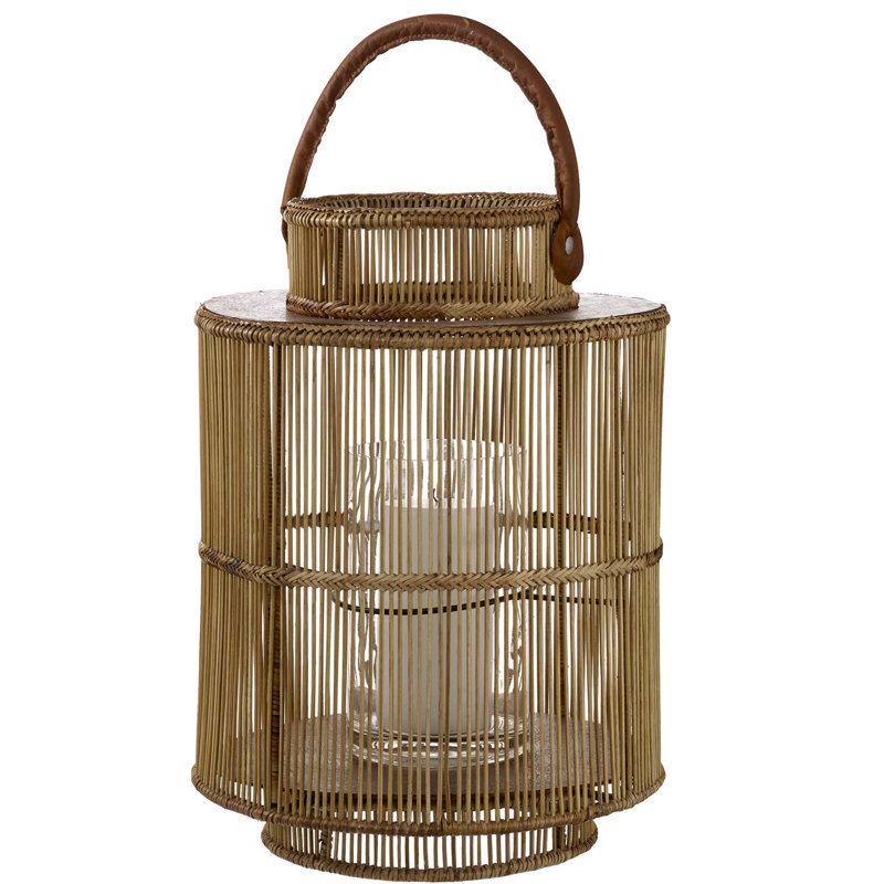 Lanterne en bois haute Liana