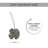 Nenuphar Resin Curtain Tieback-59257661