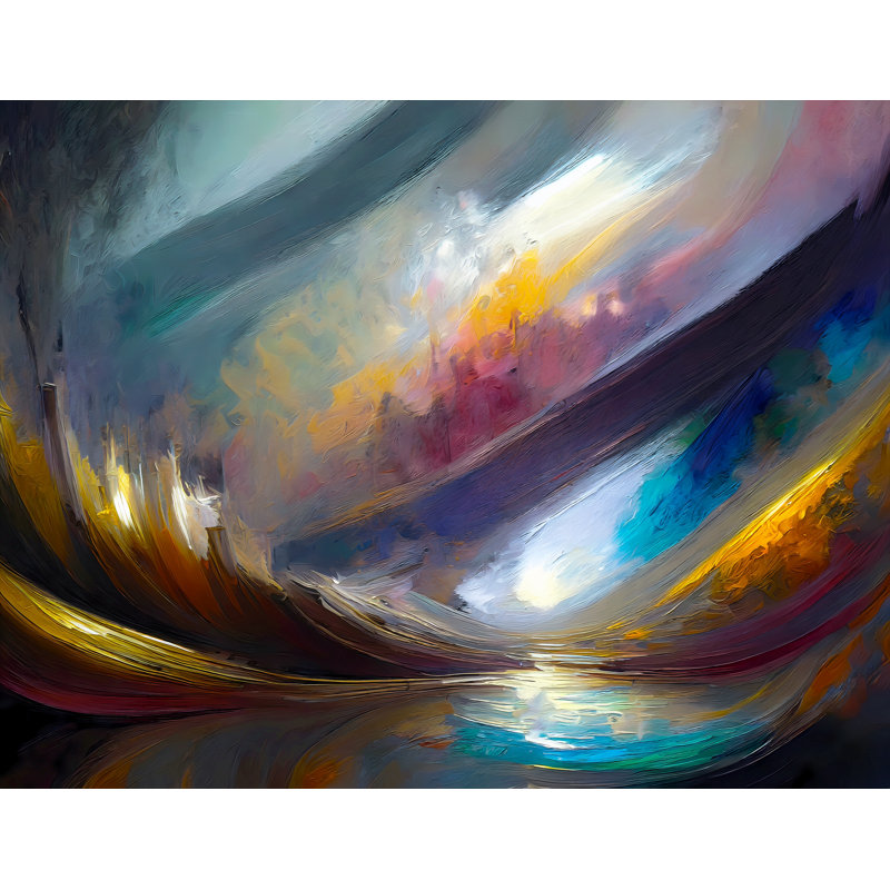 Blue Horizon, 24" H x 32" W