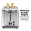 Hamilton Beach 2 Slice Brushed Stainless Steel Toaster with Extra-Wide Slots, Toast Boost, Auto Shutoff, 22992J