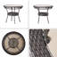 Table en verre PE 34 po (Kd)-587377018