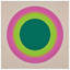'Colorful Circles' Framed Graphic Art Print