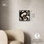 «Coal Core Canvas Geode», art mural -636696232-636696240