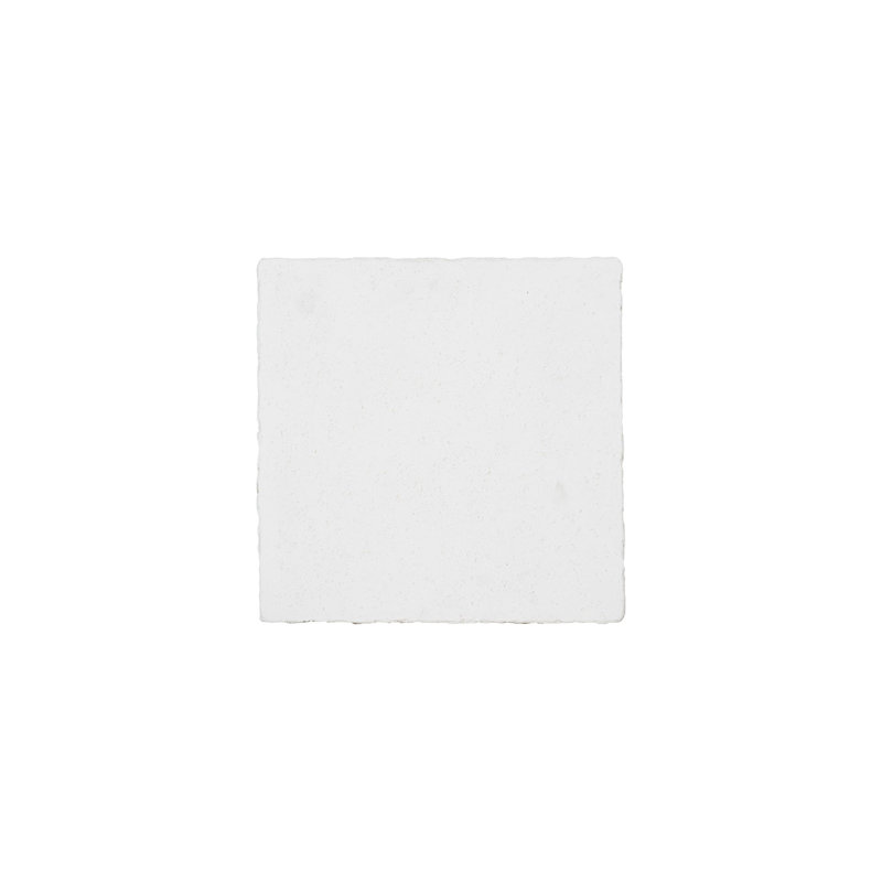 String Theory Pedestal, White Stone, 20" H x 14" L x 14" D