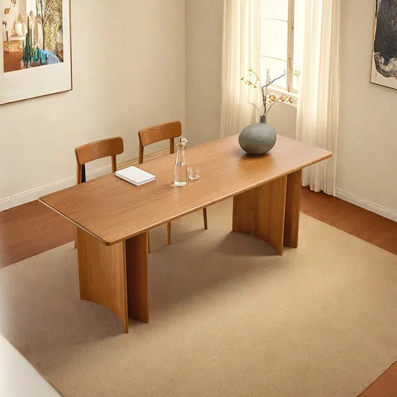 Table de salle à manger rectangulaire simple, H 29,53 po x L 62,99 po x l 31,5 po