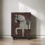 Multifunction light luxury high end decor cabinet