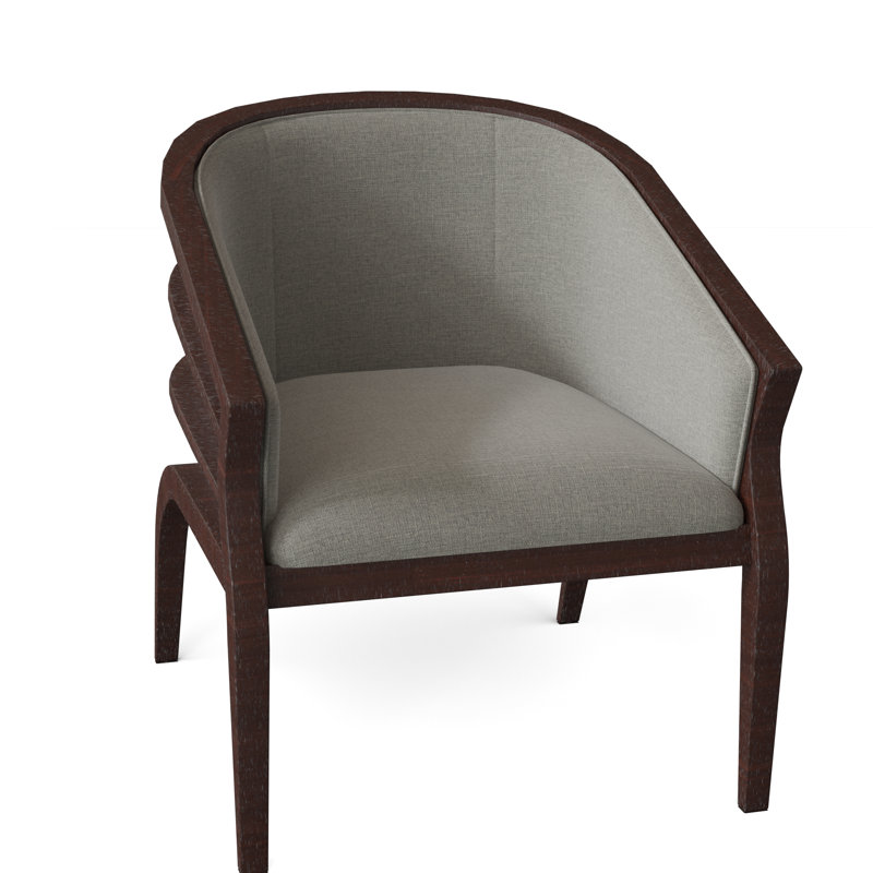 Lynnhaven Armchair, Espresso, Linen (3155 72)