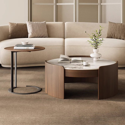 Table basse en bois massif