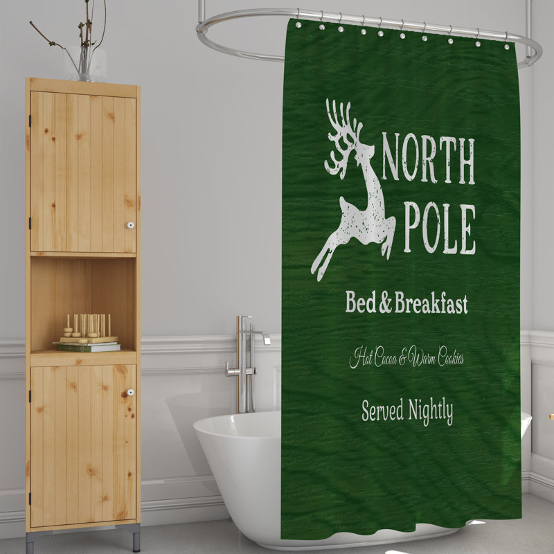 Shower Curtain, 72" H x 70" W