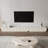 118.1" Cream Multi-Combination TV Stand with 5 Drawers, Wave-Pattern Frame