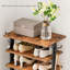 16 Pair Shoe Rack