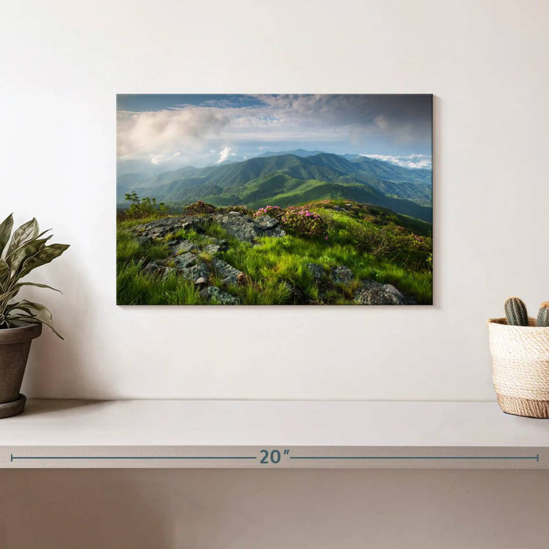 Alvord majestueux Blue Ridge Mountains, H 8 po x l 12 po