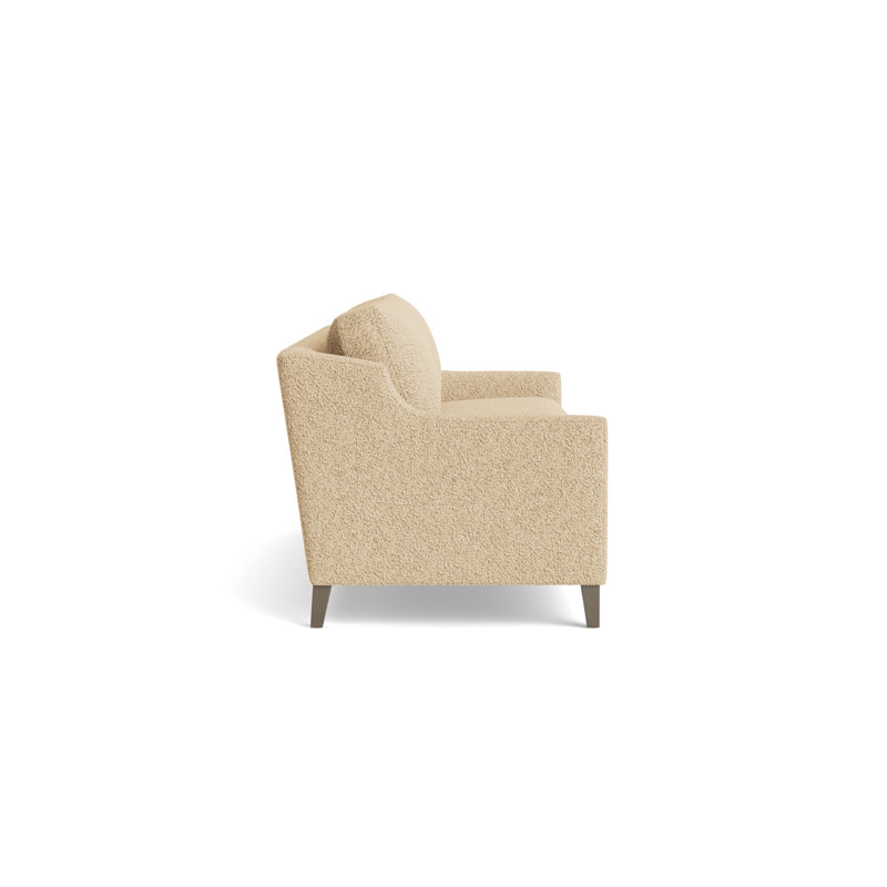 Gigi No Skirt 95 Sofa, Berber - Dune, Driftwood