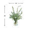Arrangement floral mélangé dans un vase