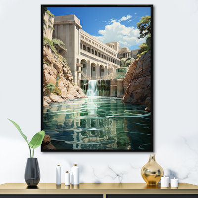 Mansfield Dam Landscape II " Mansfield Dam Landscape II "