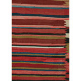 Vintage Persian Karadagh Tribal Kilim In Polychromatic Stripes By Rug & Kilim