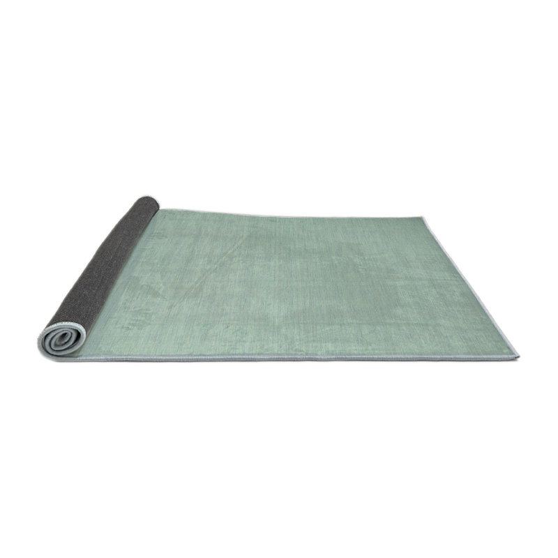 Tapis décoratif grise AITA, Rond 6 pi