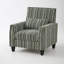Fauteuil Clorice Mid-Century moderne classique avec garniture cloutée-118228678