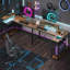 Adran Modular Iron Computer Desk