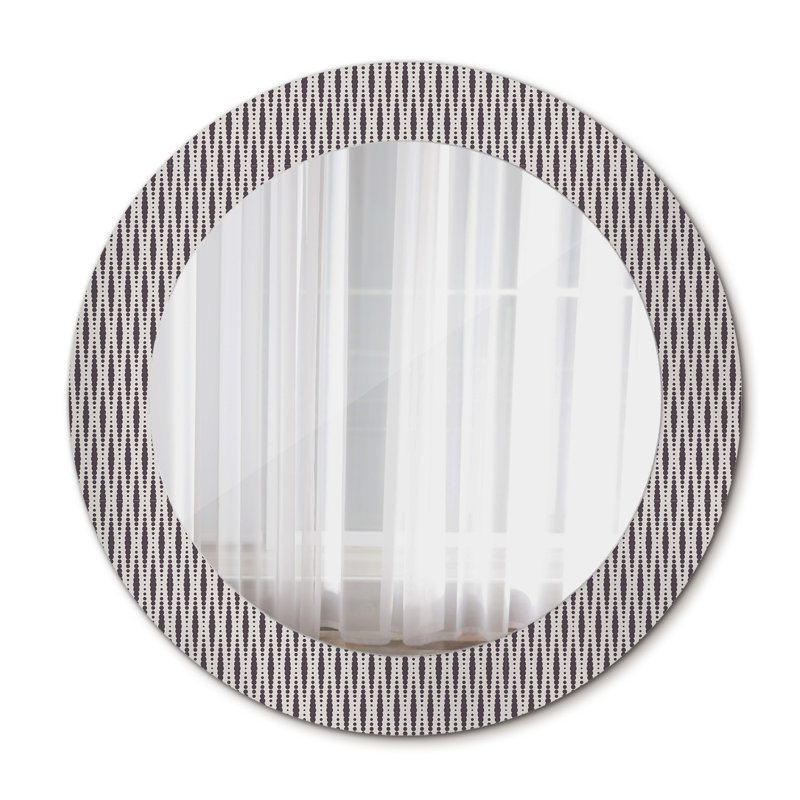 Huldar Glass Flat Wall Mirror