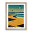 Beach Abstract No.7 - Single Picture Frame Print-1515297899-1515297896