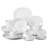 Esmer 30 Piece Glass Dinnerware Set - Service for 6