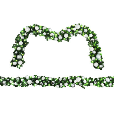 108" Garland with 100 Warm Lights