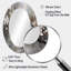 Miroir décoratif floral ovale sur fond blanc-1251784879