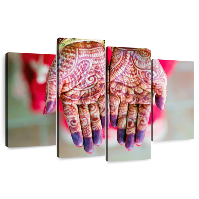 Leisha Henna Tattoo, 32" H x 52" W