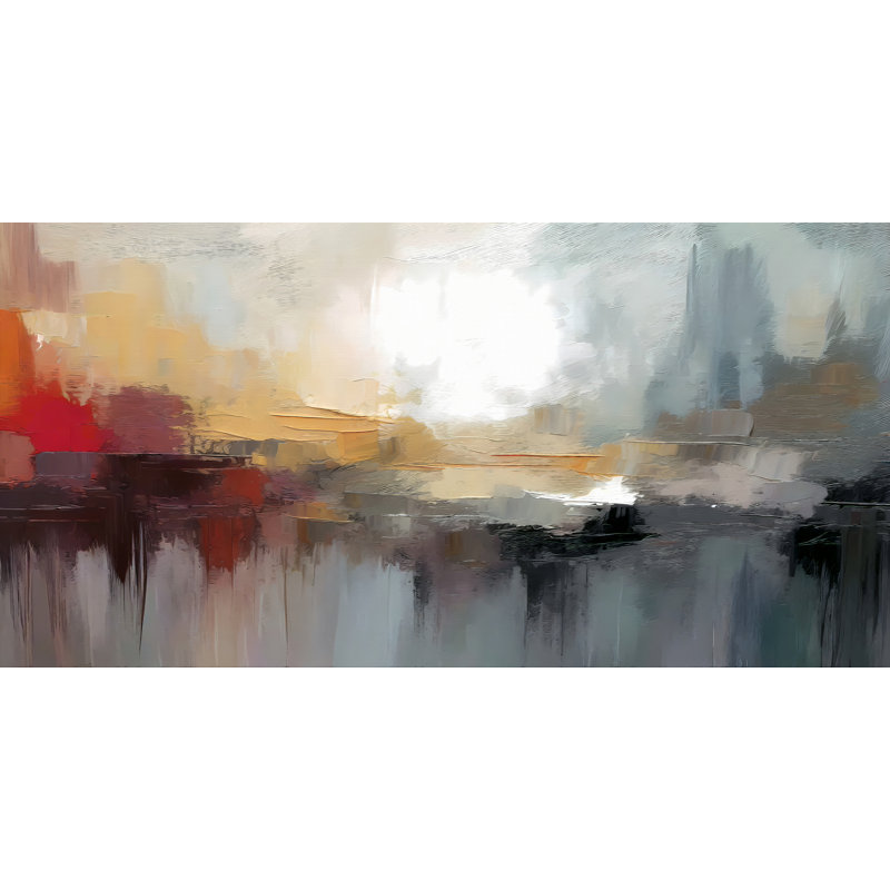 Morning In The Mist, 18" H x 36" W