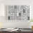 « patterns of the amazon b&w i », impression sur toile-30525936