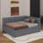Full Size Upholstered Daybed With Trundle-2114497028