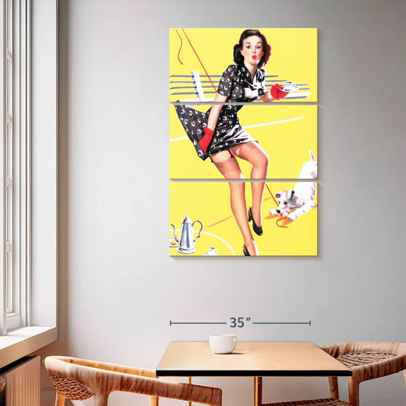 Tout pin-up rétro, H 65 po x l 42 po