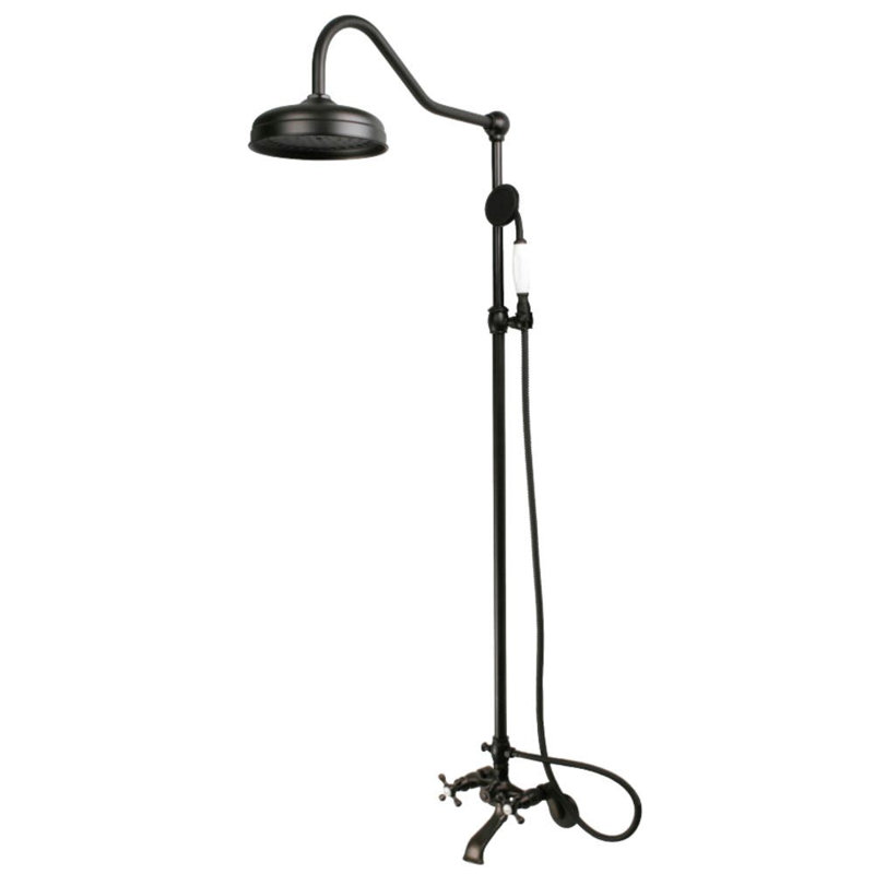 Diverter Complete Shower System, Dark Bronze