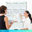 Magnetic 34"x46" Glass Whiteboard Yearly Calendar Planner White Board Calendar