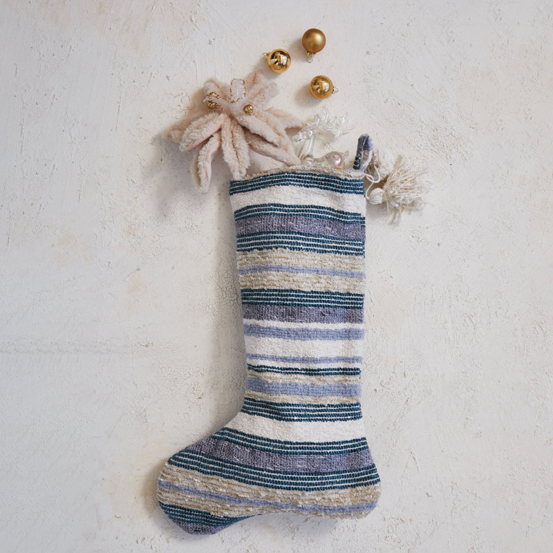 Merry and Bright Polyester Stocking