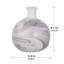 Vase - tourbillon noir et blanc