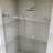 56-60 "W X 76" H Single Sliding Frameless  Shower Door In Brushed Nickel Finish-116309928