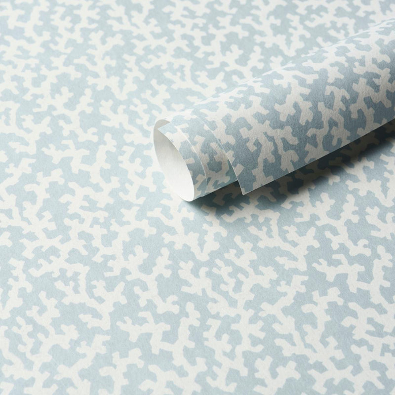 Schumacher X Veere Grenney Folly Wallpaper, Sky