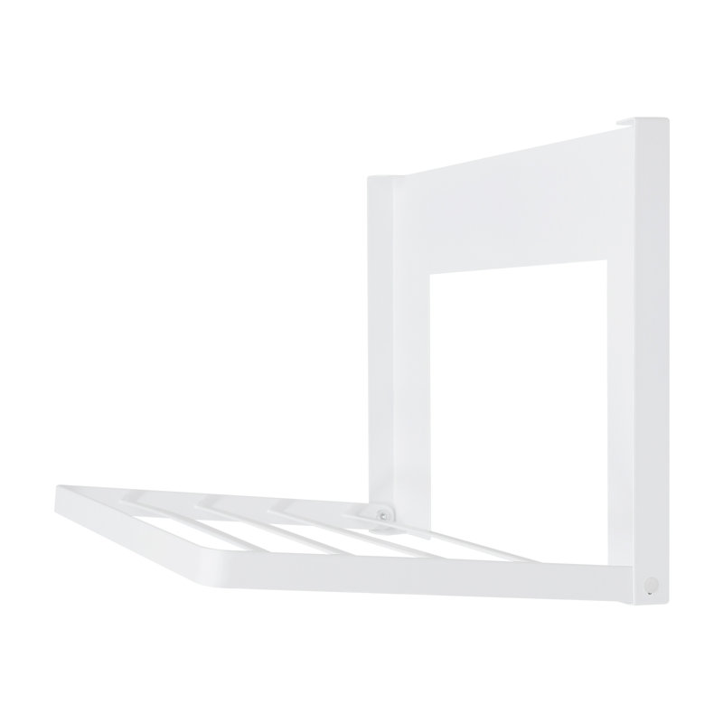 Magnetic Folding Shelf, Magnet Rack Mount On Washing Machine/Fridge, White