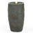 Cylinder Polystone LED Outdoor Bubble Fountain - Brown-263120785
