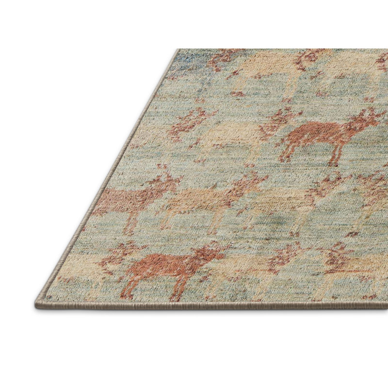 Abstract Indoor Rug, Rectangle 2' x 3'