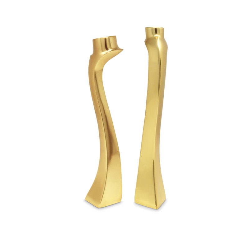9'' H Ceramic Tabletop Candlestick