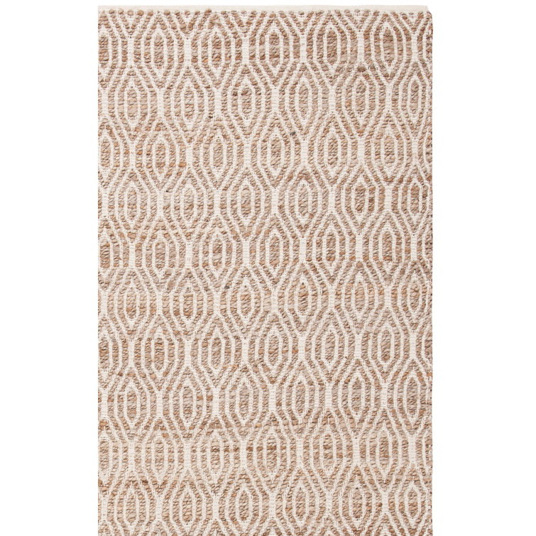 Gilchrist Geometric Handmade Flatweave Jute/Sisal Natural Area Rug