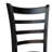 Solid Wood Ladder Back Side Chairs-1413396048-1413396051