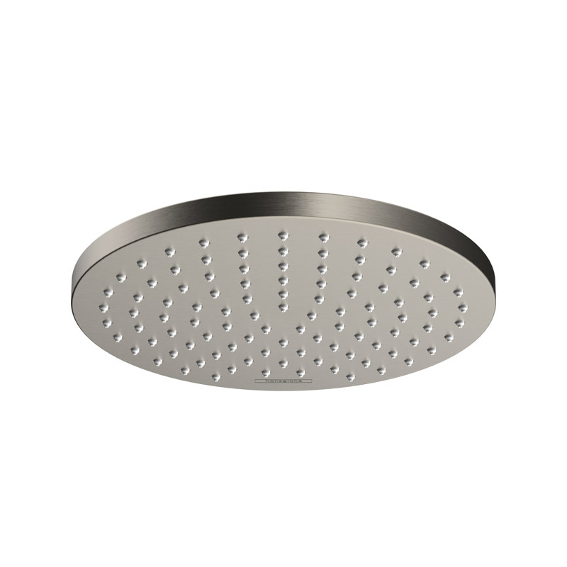 hansgrohe Vernis Blend Showerhead 200 1-Jet, Matte Black, 2.5 GPM, Round