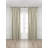 Muskell Cotton Blend Semi Sheer Curtain Pair-1153310327-1153310321