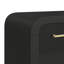 Helmetta Dressing Table And Mirror In Black With Grain-763785321