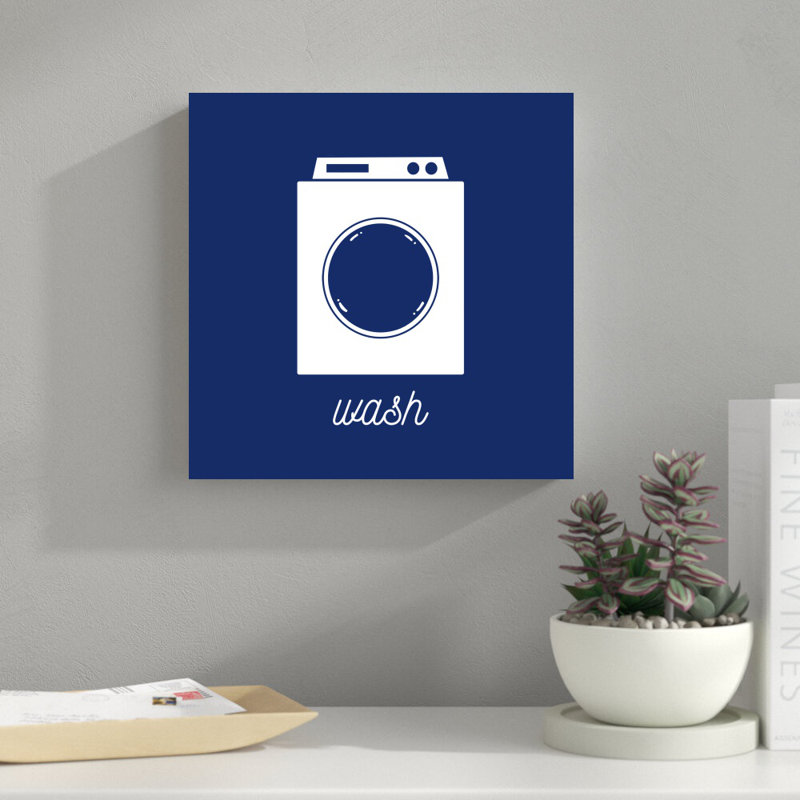 «Bundle Wash Dryer», impression sur toile tendue, H 12 po x l 12 po